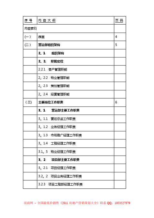 ShoppingMall营运管理手册