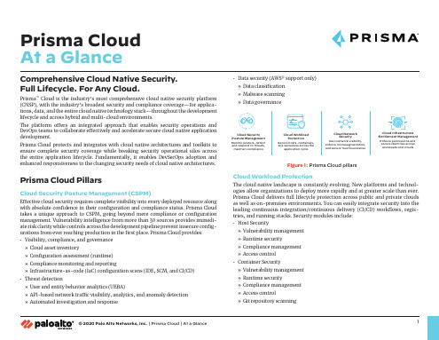 Prisma Cloud 全面云原生安全平台概述说明书