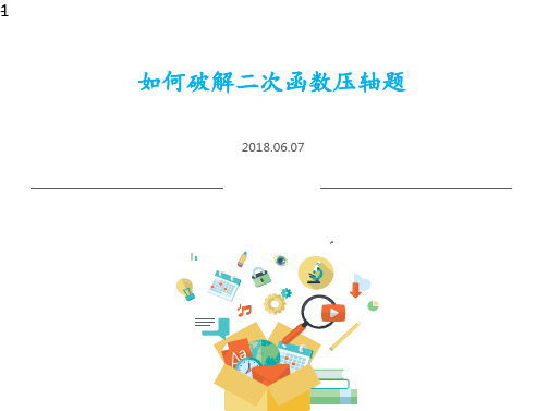 2018中考数学专题复习-怎样秒杀二次函数压轴题(共24张)PPT课件