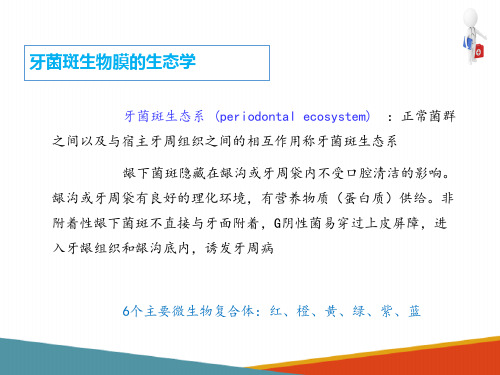 牙周病概述 牙周病的发病因素 牙菌斑生物膜致病学说