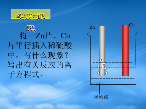 高中化学第二节化学能与电能课件新人教必修2.ppt