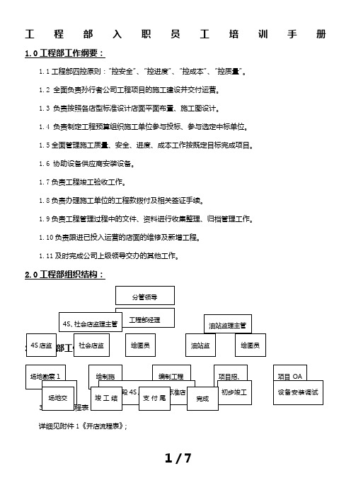 工程部培训手册