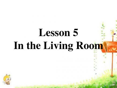 冀教版六年级上册Lesson 5 In the Living Room