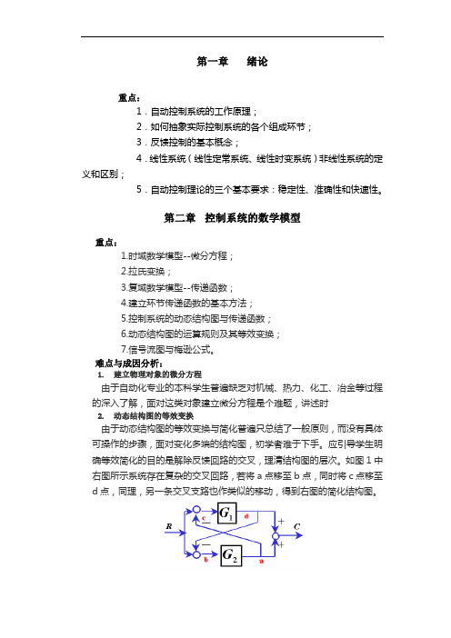 重庆大学(自动控制原理)课后答案,考研的必备