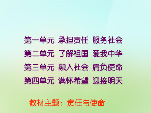 人教版初三上册政治1.1我对谁负责谁对我负责PPT课件(5)