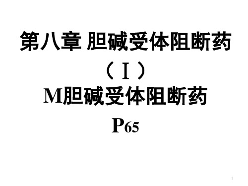 M阻断药PPT课件