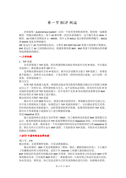 BGP概述