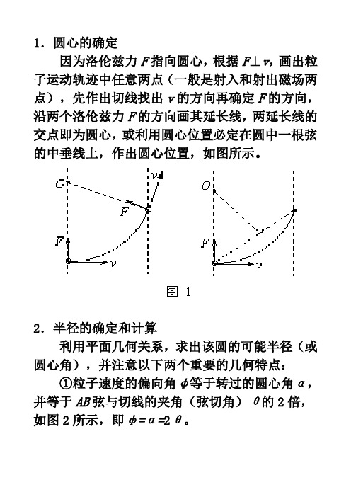 有界磁场讲解