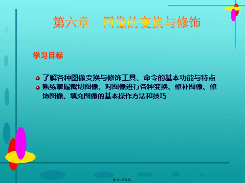 ps图像的变换与修饰(共36张PPT)