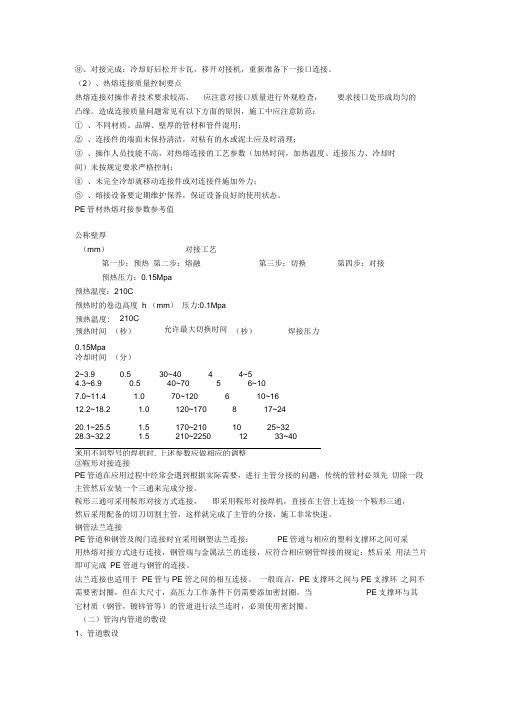 某小区给水管网改造工程施工方案.