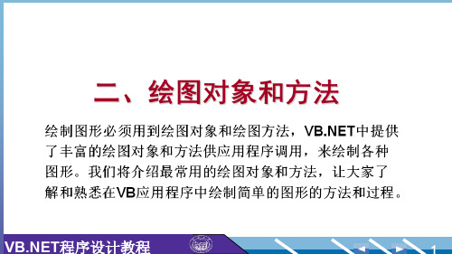 VBNET程序设计进阶：绘图方法