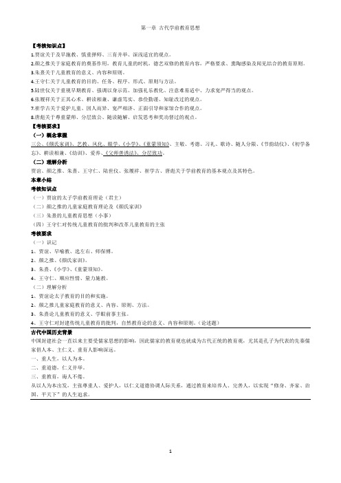 28045学前教育思想史第1章