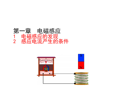 _4.1-4.2  电磁感应的发现 和感应电流产生的条件—人教版高中物理选修3-2课件