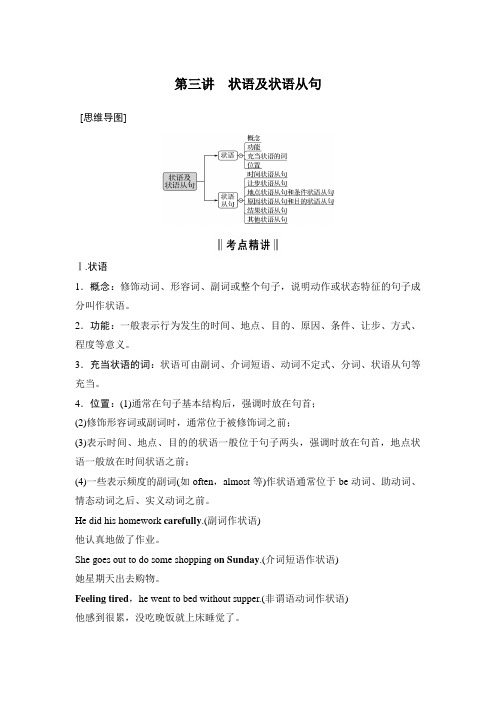 高考英语语法突破： 状语及状语从句