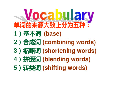 八年级英语下册 Unit6 A charity work VOCABULARY