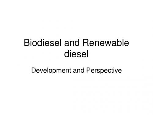 生物柴油 biodiesel=