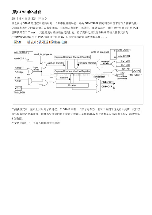 STM8输入捕获(网上)