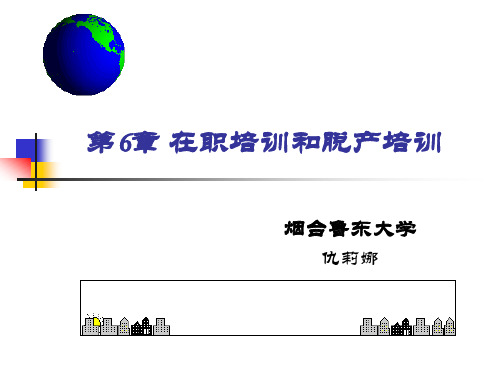 第6章 在职培训和脱产培训