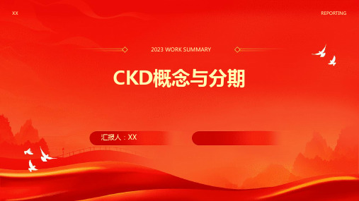 CKD概念与分期