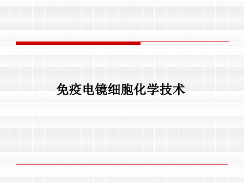 4.免疫电镜细胞化学技术