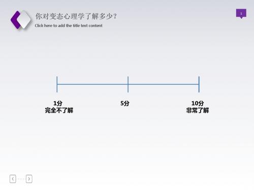 变态心理学 绪论