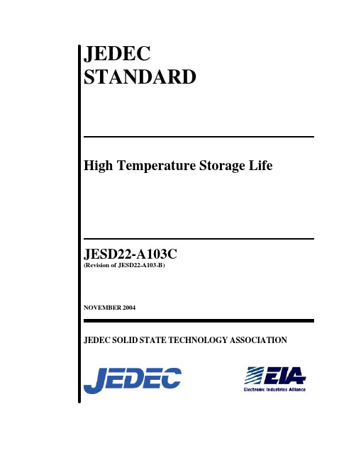 JESD22-A103C_2004_High_Temperature_Storage_Life