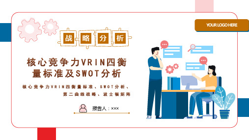 战略分析-核心竞争力VRIN四衡量标准及SWOT分析