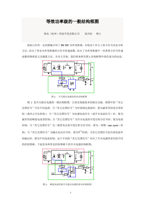 20170731-等效功率级的一般结构框图