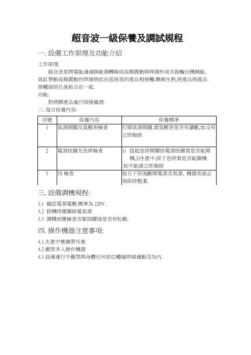 超音波工作原理及安全注意事项