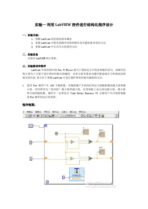 基于labview的实验