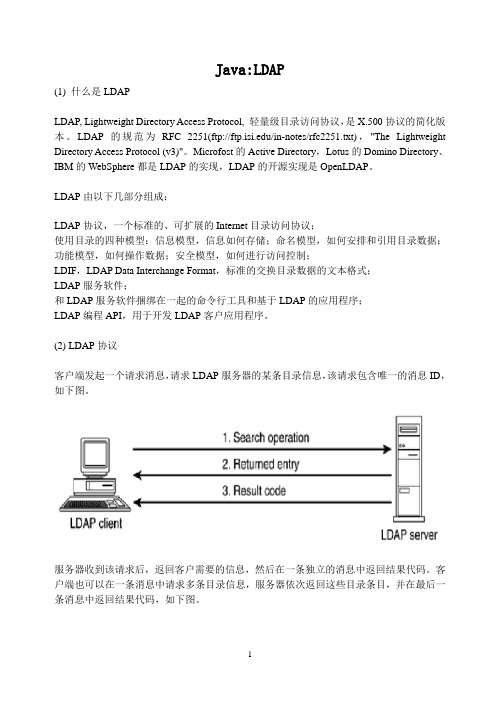 Java LDAP介绍