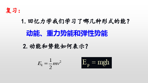 高中物理机械能守恒定律(定稿)优秀课件