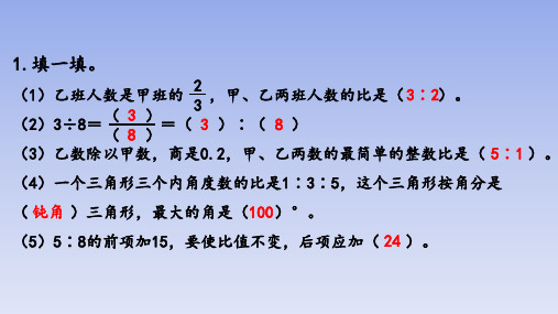 部编人教版小学六年级上册《第四单元评价》学习与巩固