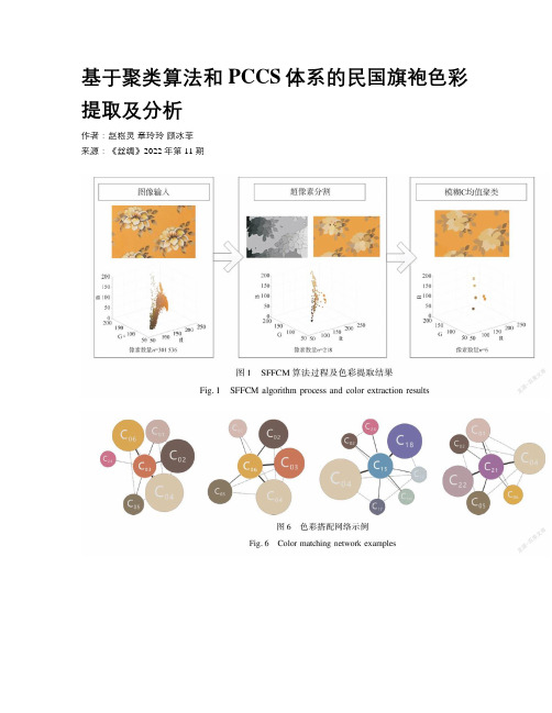 基于聚类算法和PCCS体系的民国旗袍色彩提取及分析