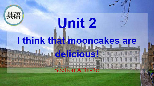 人教版九年级英语上册 Unit 2 Section A 3a-3c