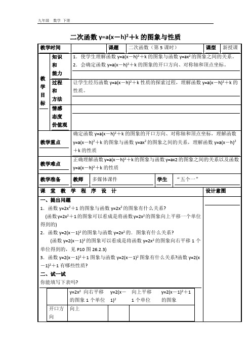 2020春北师版九年级数学下册 第2章全章教案