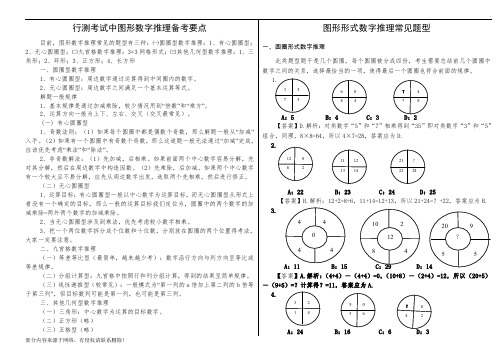 公务员行测考试中图形数字推理备考要点