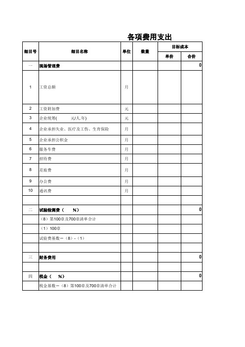 稽核表样