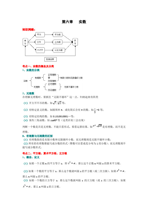 (完整版)实数知识点和练习