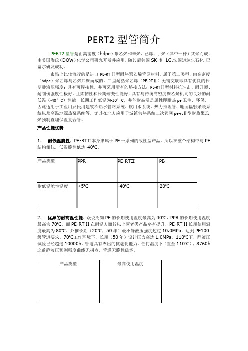 PERT2型管简介