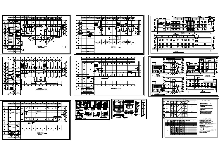 某地宾馆全套建筑施工图(含设计说明)