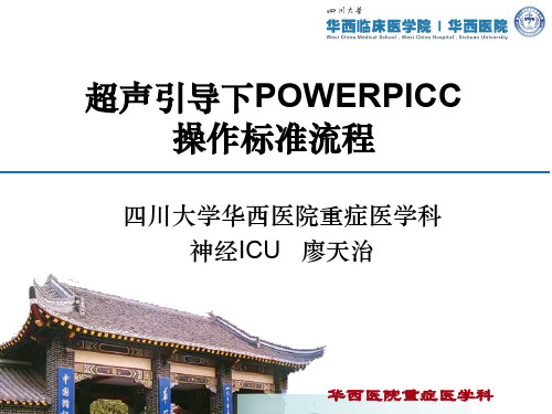 8超声引导下POWERPICC标准流程新