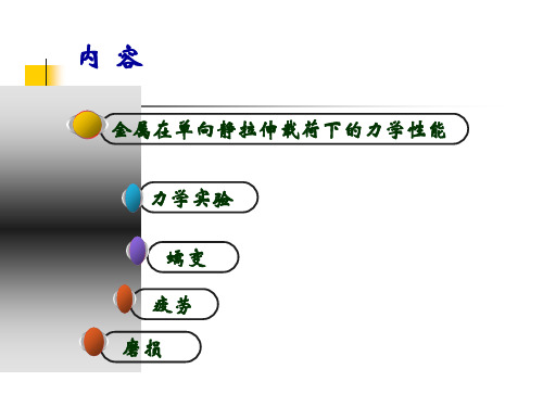 材料的力学性能最新课件