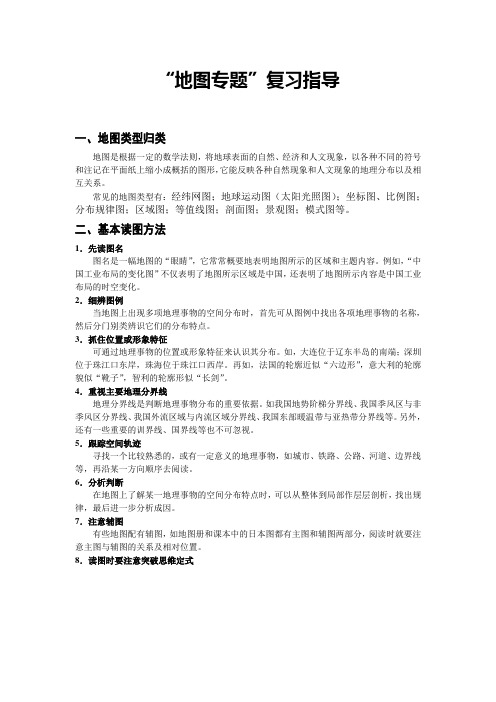 地图专题