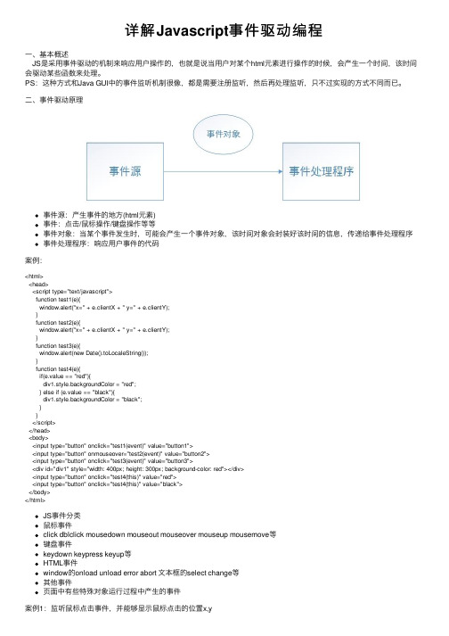 详解Javascript事件驱动编程