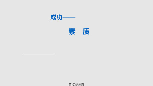 讲师训练实用PPT课件PPT课件