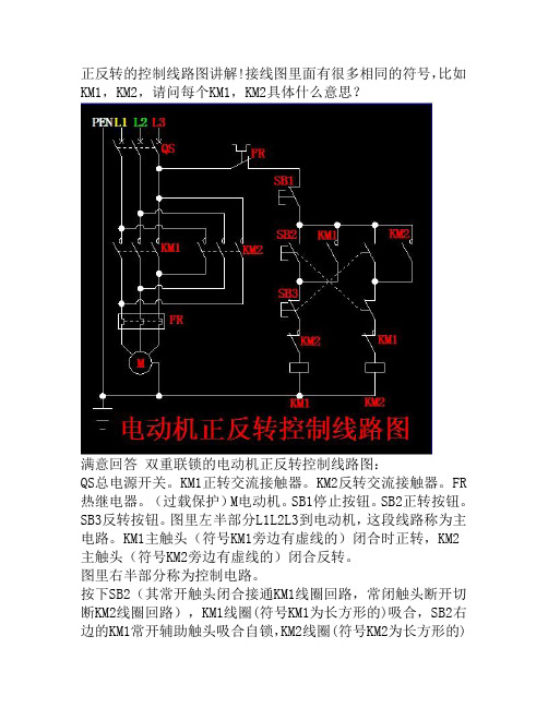 正反转电路图解