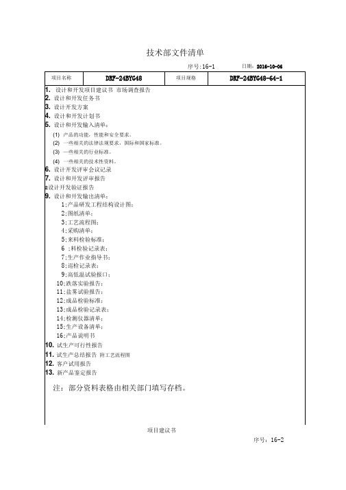 产品设计开发资料