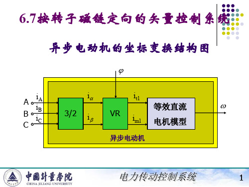 电力拖动自动控制系统(陈伯时)ppt,按转子磁链定向的矢量控制系统