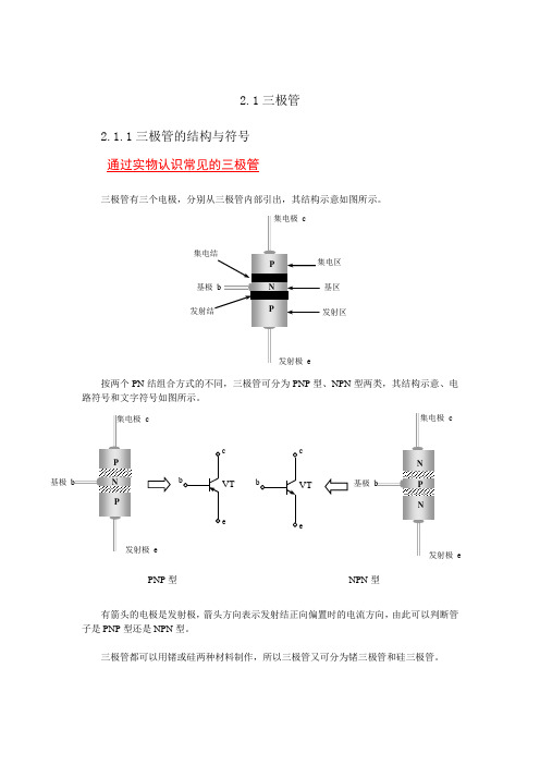 2.1 三极管教案